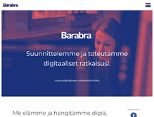 Tablet Screenshot of barabra.fi